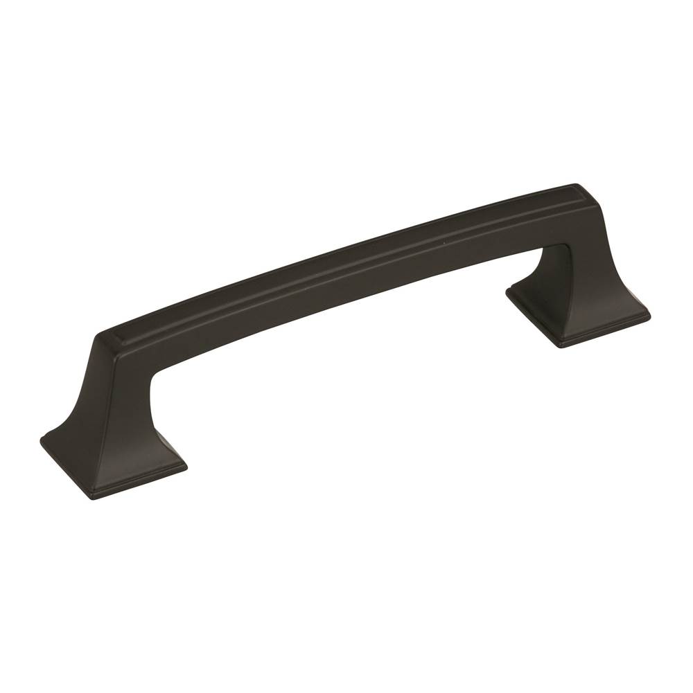 Amerock Mulholland 3-3/4 in (96 mm) Center-to-Center Black Bronze Cabinet Pull