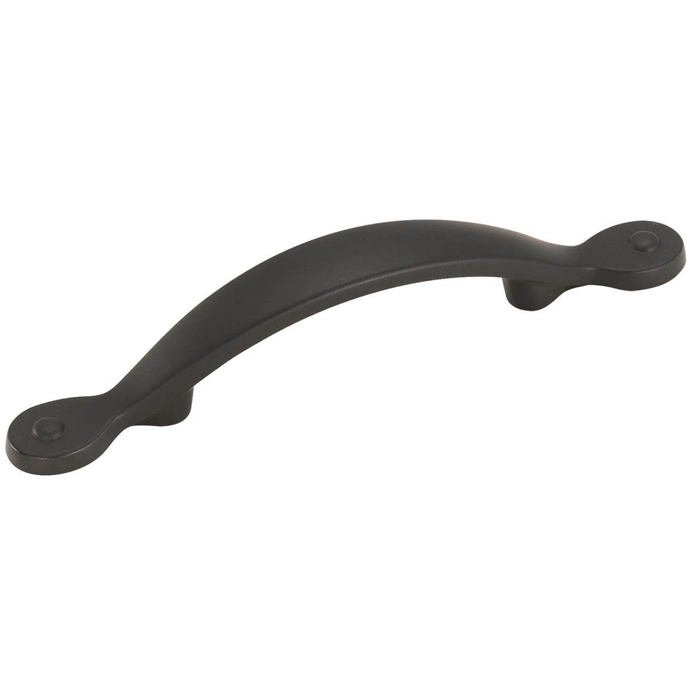 Amerock Inspirations 3 in (76 mm) Center-to-Center Flat Black Cabinet Pull