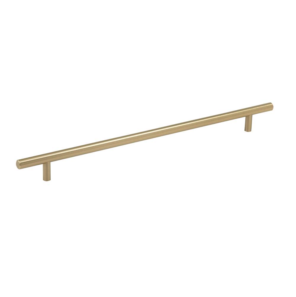 Amerock Bar Pulls 12-5/8 in (320 mm) Center-to-Center Golden Champagne Cabinet Pull