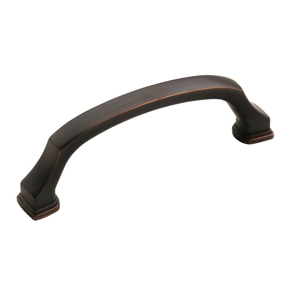 Amerock Revitalize 3-3/4 in (96 mm) Center-to-Center Oil-Rubbed Bronze Cabinet Pull