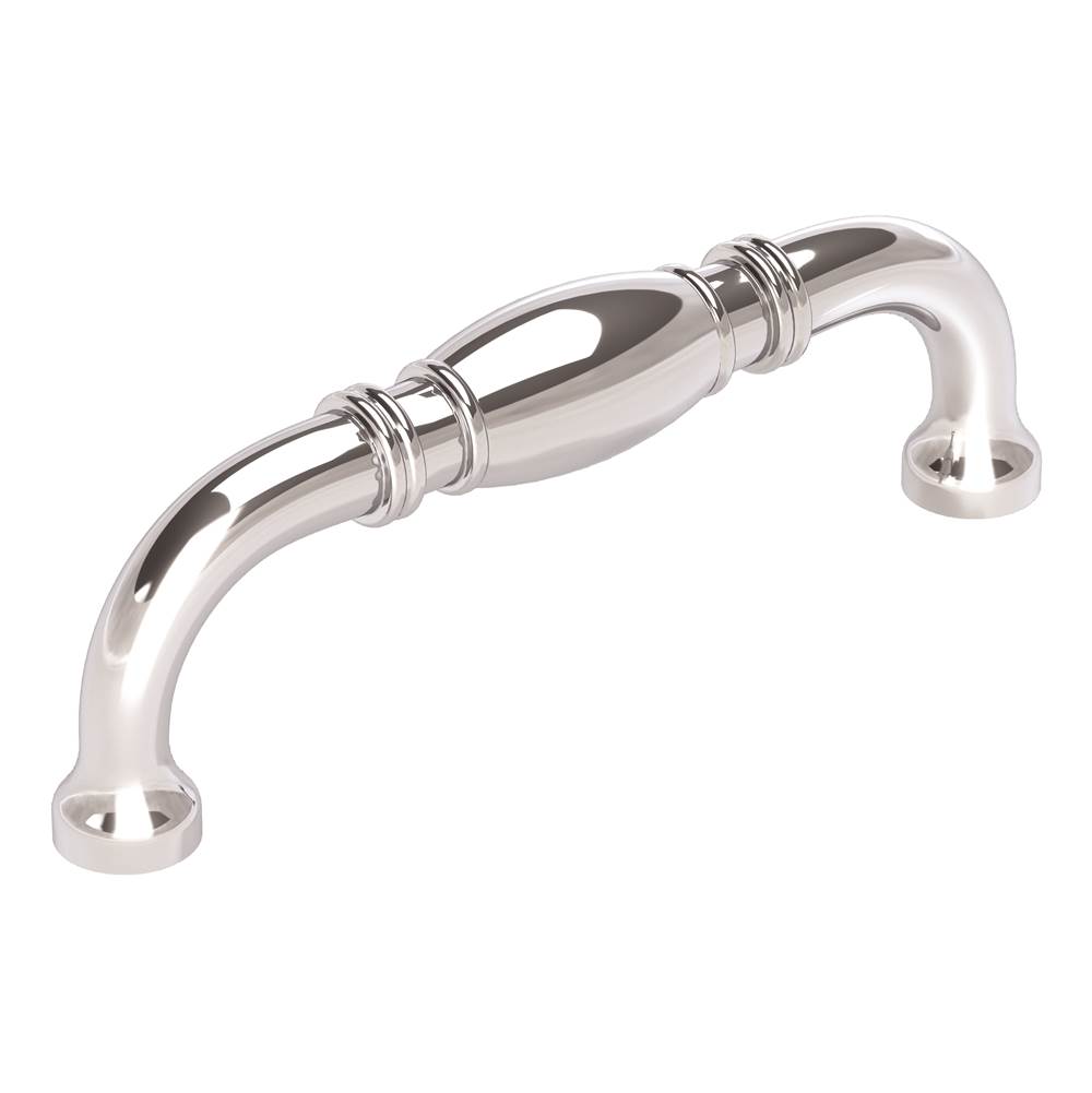 Amerock Granby 3-3/4 in (96 mm) Center-to-Center Polished Chrome Cabinet Pull