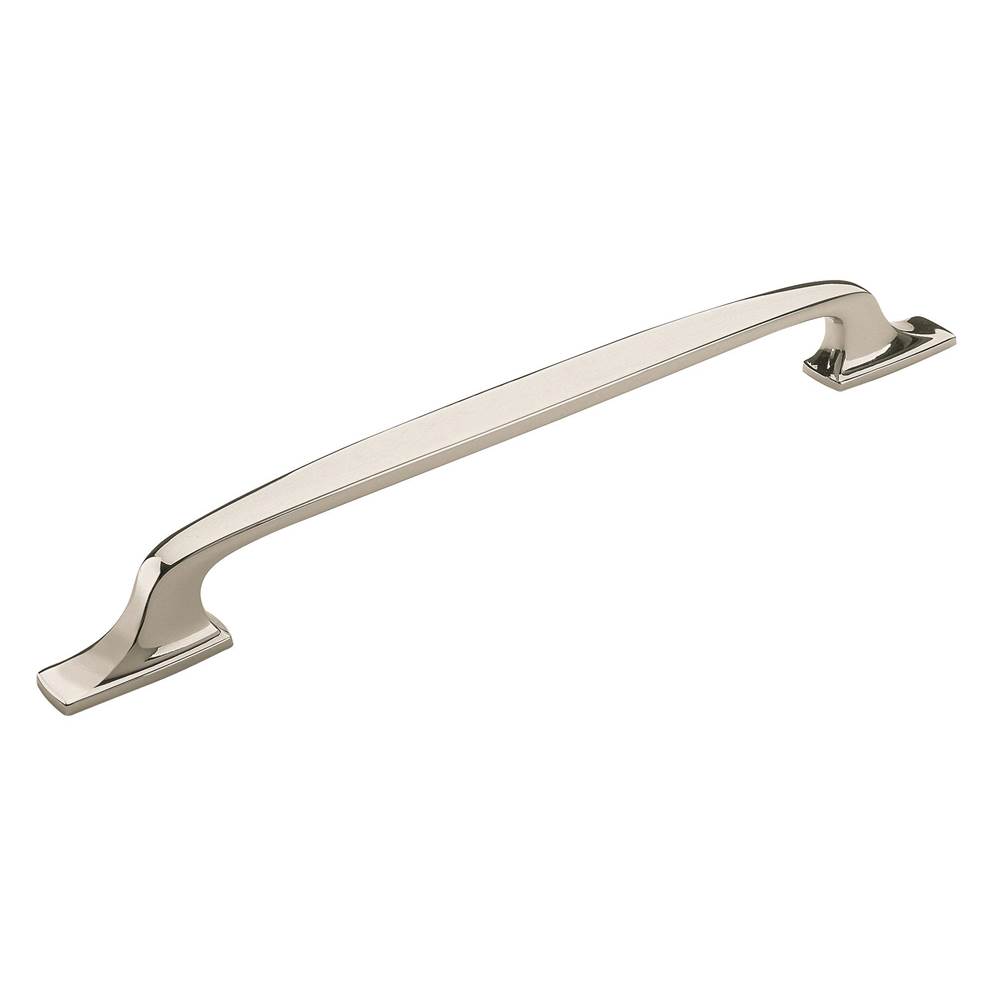 Amerock Highland Ridge 12 in (305 mm) Center-to-Center Polished Nickel Appliance Pull
