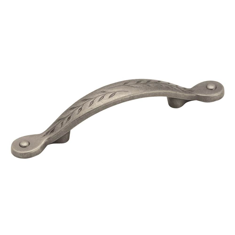 Amerock Nature''s Splendor 3 in (76 mm) Center-to-Center Weathered Nickel Cabinet Pull