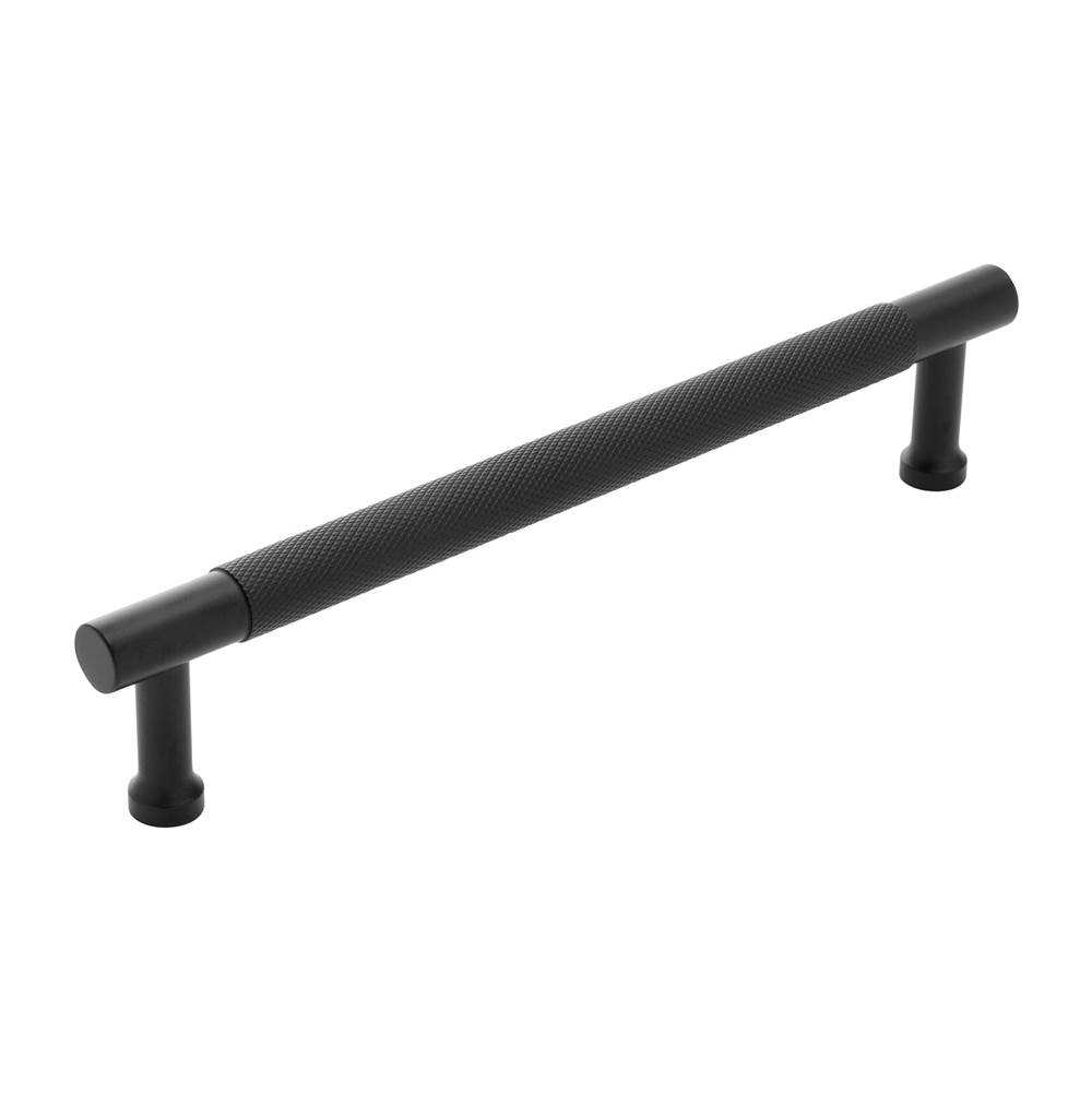 Belwith Keeler Verge Collection Pull 6-5/16 Inch (160mm) Center to Center Matte Black Finish