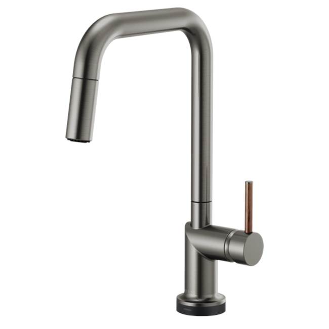 Brizo Odin® SmartTouch® Pull-Down Kitchen Faucet with Square Spout - Less Handle