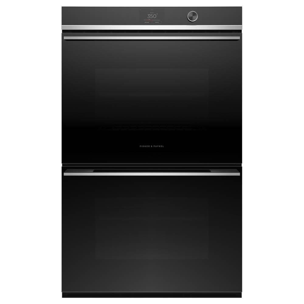 Fisher & Paykel 30'' Double Oven, 17 Function, Touch Screen with Dial, Self-cleaning - New Contemporary Styling