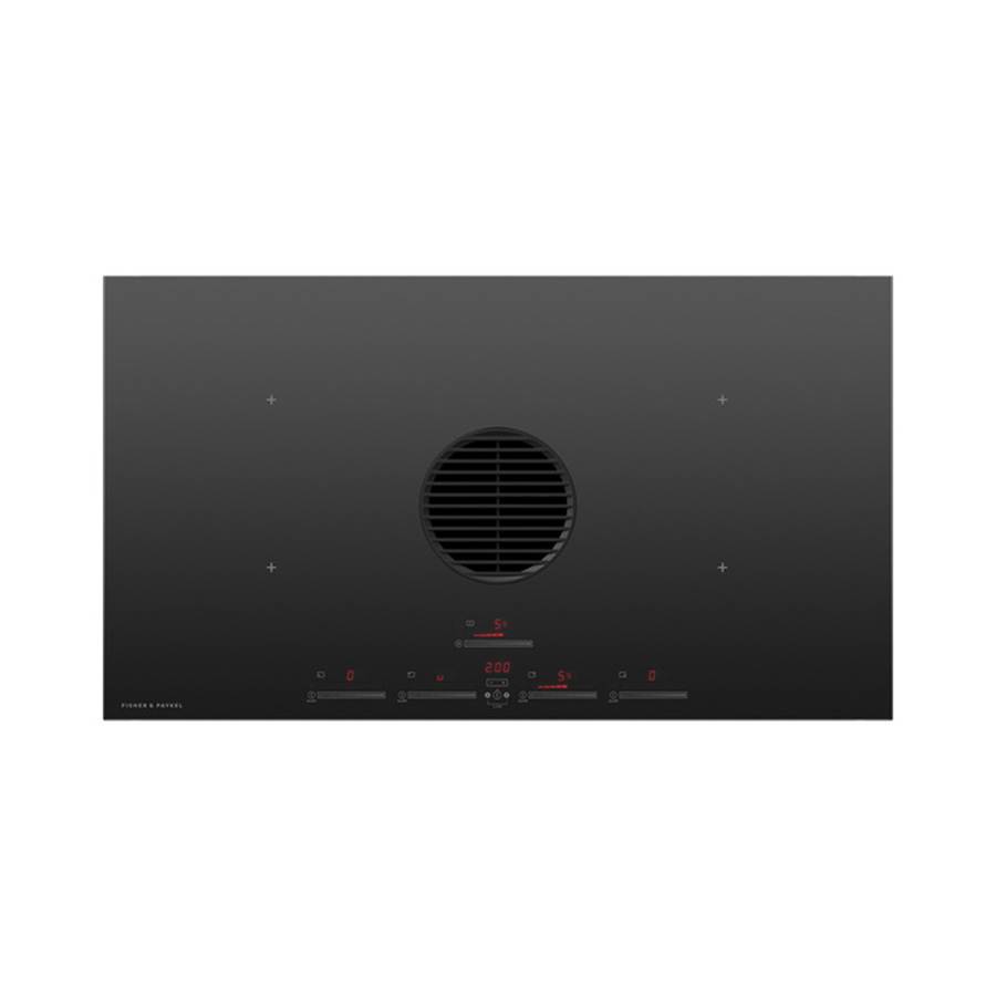Fisher & Paykel 36'' Cooktop, 4 Zones with SmartZone, Integrated Downdraft Ventilation