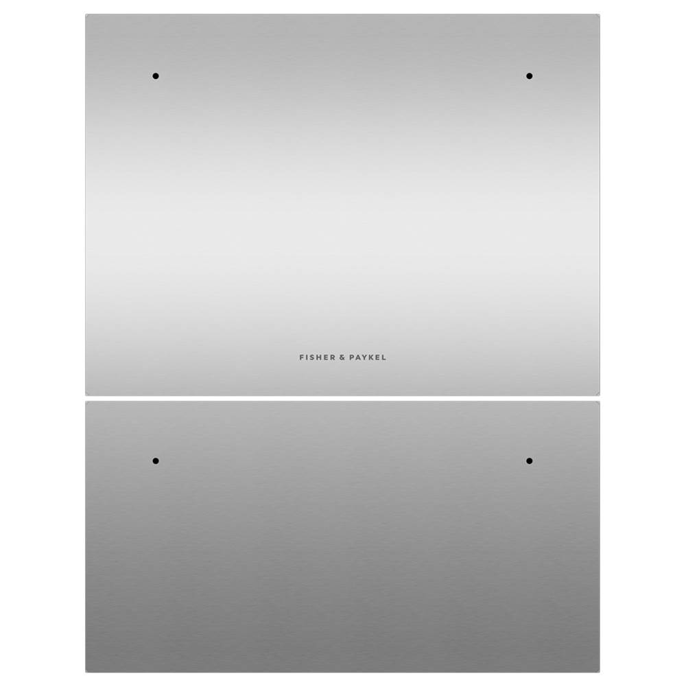 Fisher & Paykel Stainless Accessory Doors for Double Tall Panel Ready DishDrawer™ - No Handles Included  - DOOR PANELS ADDD24DTPX