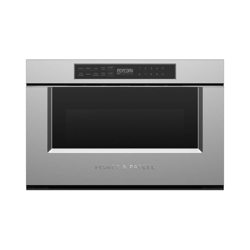 Fisher & Paykel 24'' Microwave Drawer, 10 Power Levels, Handle-free