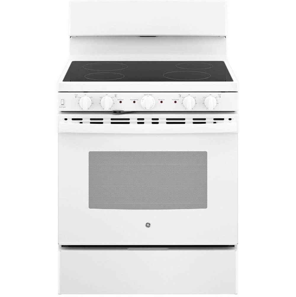 GE Appliances 30'' Free-standing Electric Radiant Smooth Cooktop Range