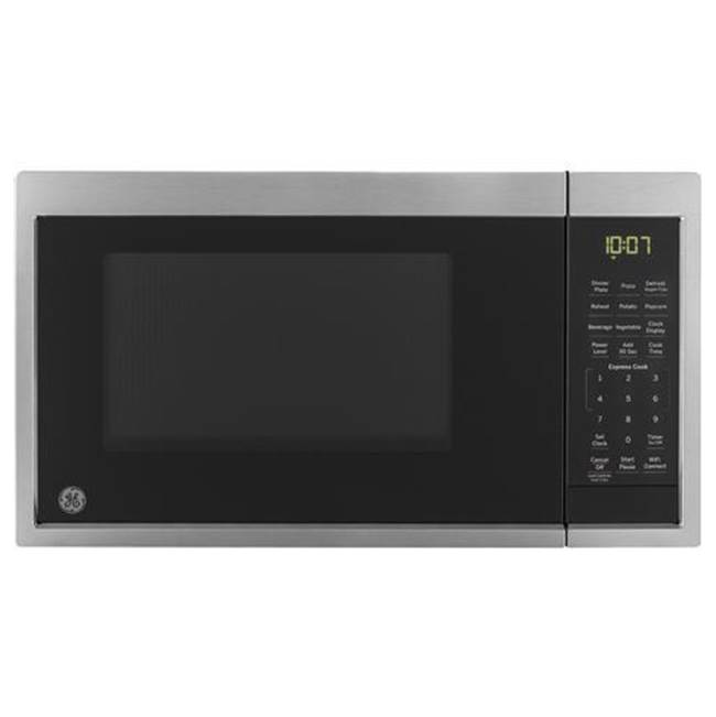 GE Appliances GE 0.9 Cu. Ft. Capacity Smart Countertop Microwave Oven with Scan-To-Cook Technology