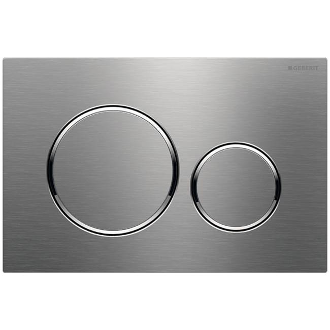 Geberit Geberit actuator plate Sigma20 for dual flush: stainless steel brushed/polished/brushed