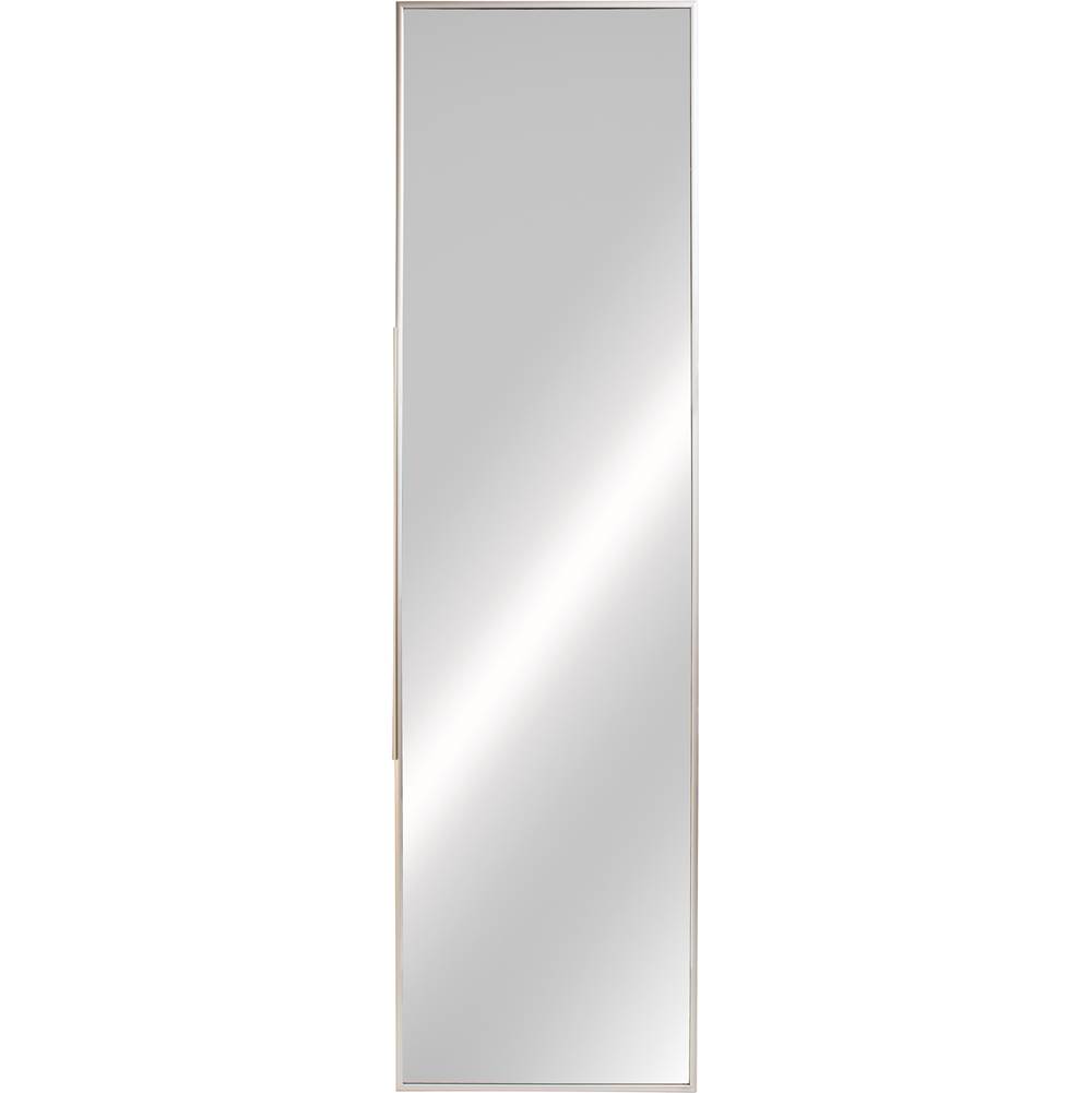 Hafele Elite Fixed Mirror Matt Nickel 48'' X 13