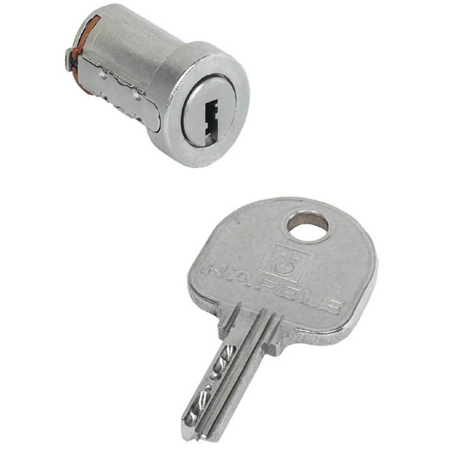 Hafele Lock Core Symo Pin Tumb Zn Nip K/ANo.002A