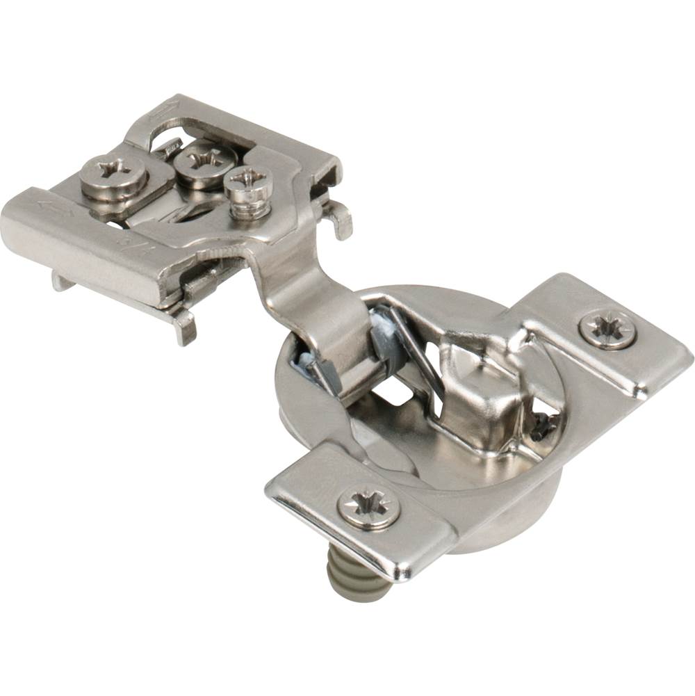 Hardware Resources 105degree 3/4'' Overlay DURA-CLOSE Self-close Compact Hinge with Press-in 8 mm Dowels