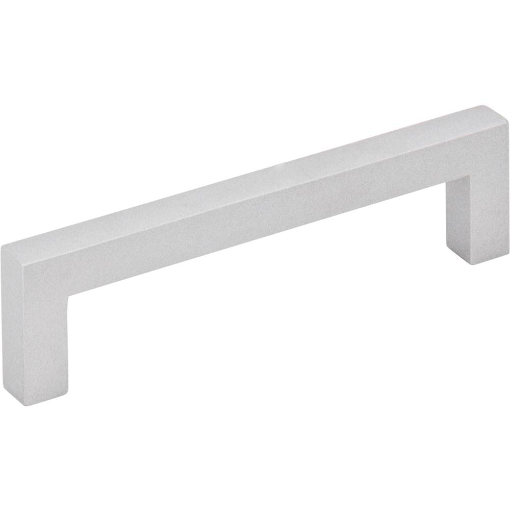 Hardware Resources 96 mm Center-to-Center Matte Silver Square Stanton Cabinet Bar Pull