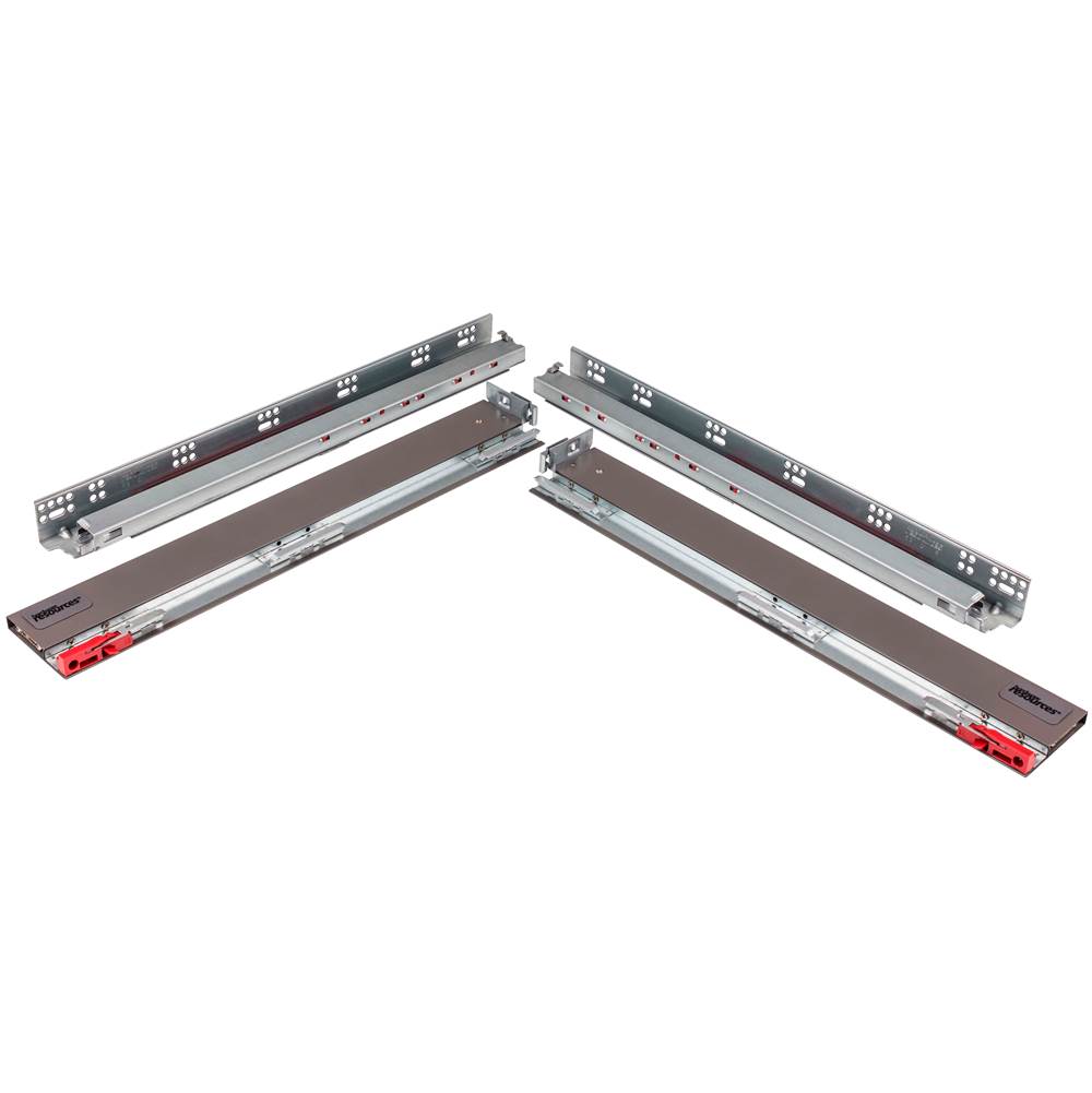 Hardware Resources 15'' Deep x 3-1/2'' High DURA-CLOSE  Metal Drawer Box System, incorporates USE58-500 Series Undermount