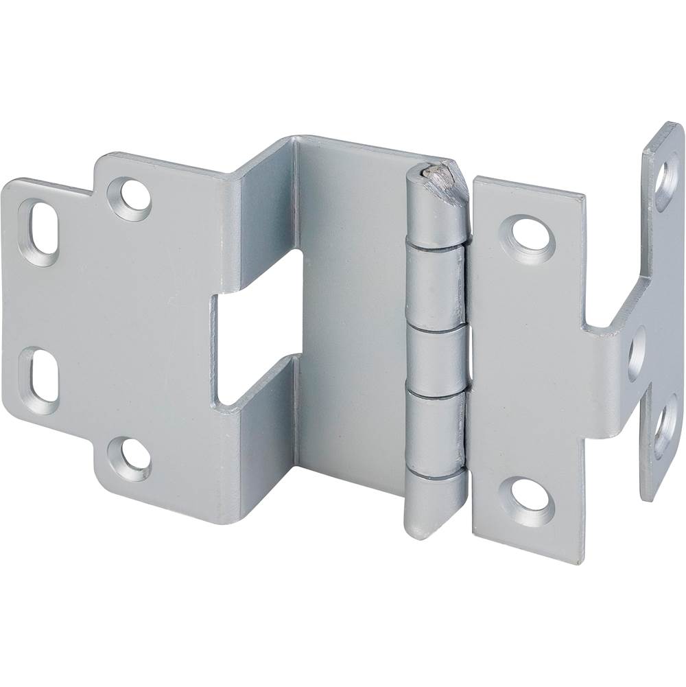 Hardware Resources Institutional 5-Knuckle Non-Mortise Cabinet Hinge - Dull Nickel