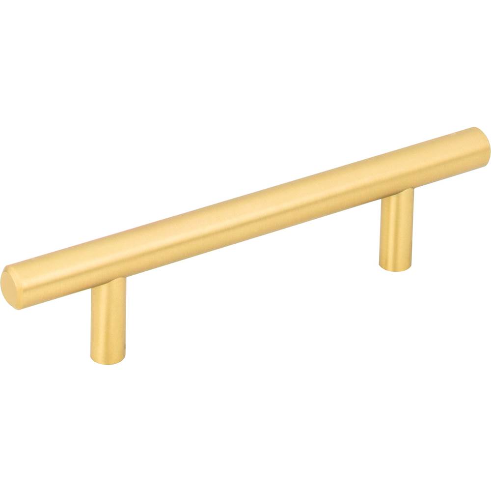 Hardware Resources 3'' Center-to-Center Brushed Gold Naples Cabinet Bar Pull