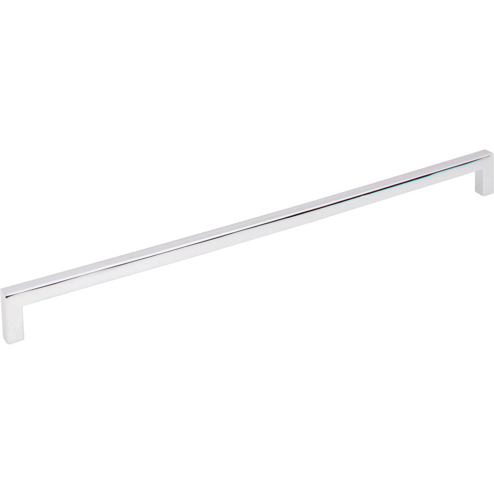 Hardware Resources 320 mm Center-to-Center Polished Chrome Square Stanton Cabinet Bar Pull