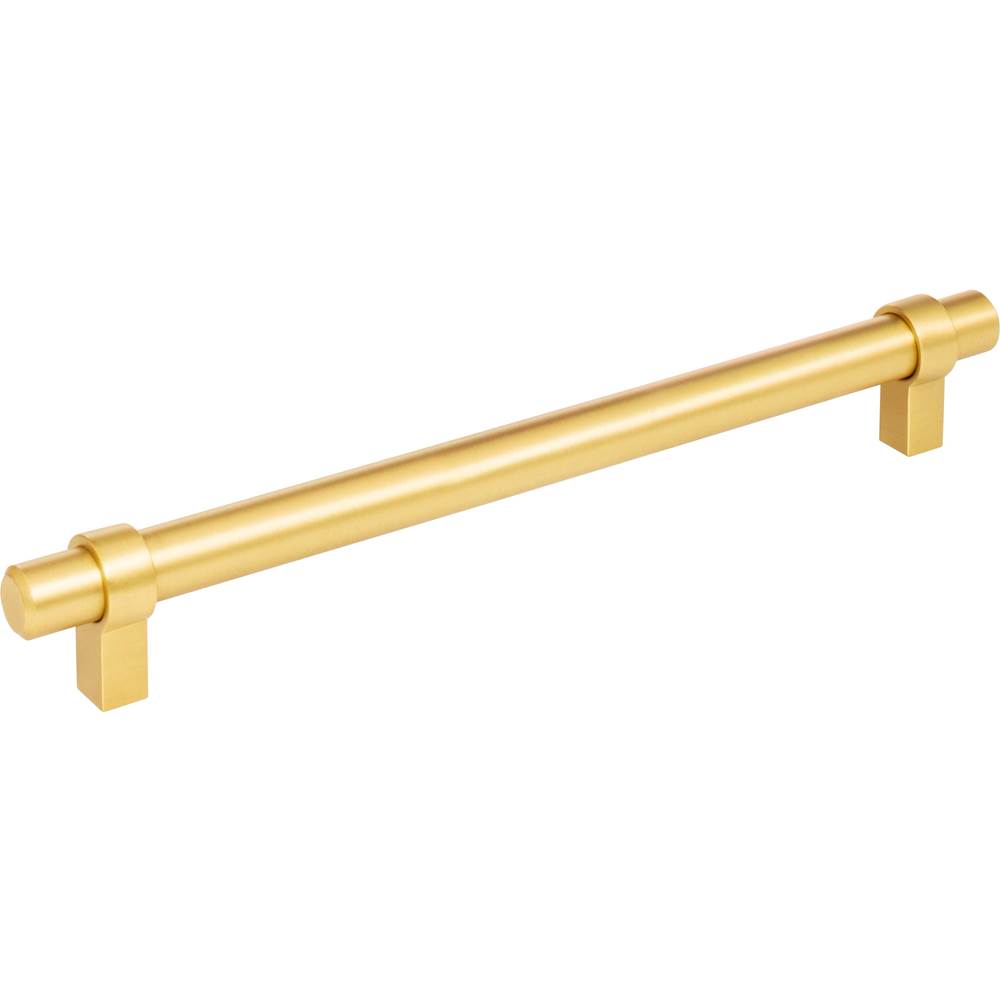 Jeffrey Alexander 192 mm Center-to-Center Brushed Gold Key Grande Cabinet Bar Pull
