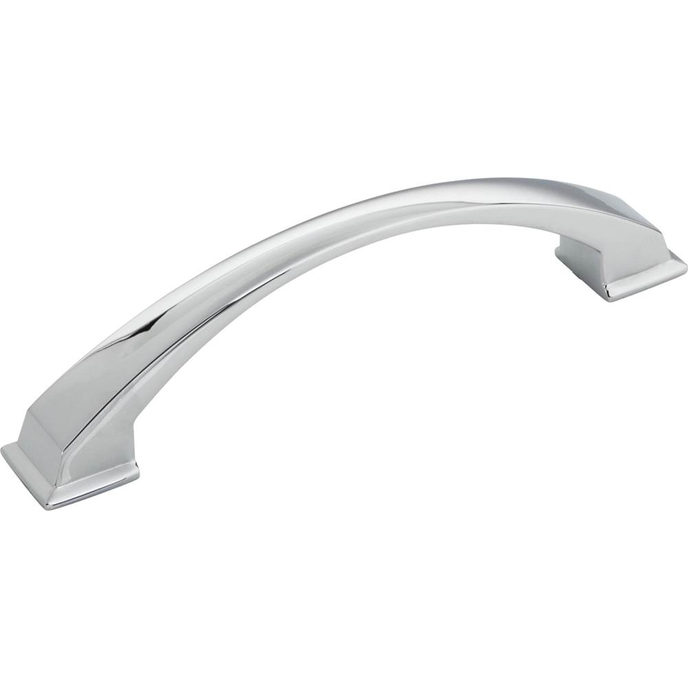 Jeffrey Alexander 128 mm Center-to-Center Polished Chrome Arched Roman Cabinet Pull