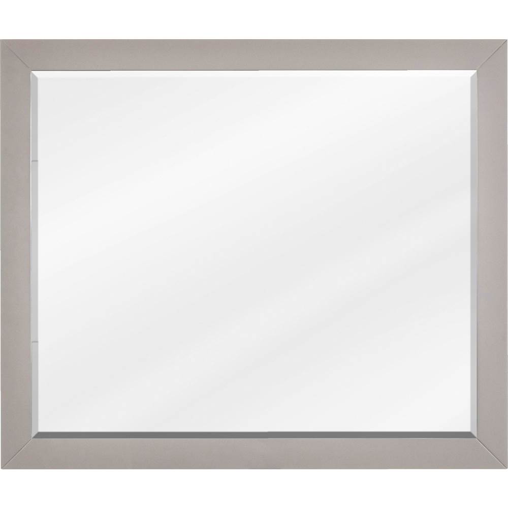 Jeffrey Alexander 33'' W x 1'' D x 28'' H Grey Cade mirror