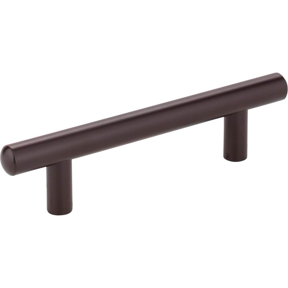 Jeffrey Alexander 96 mm Center-to-Center Dark Bronze Key Largo Cabinet Bar Pull