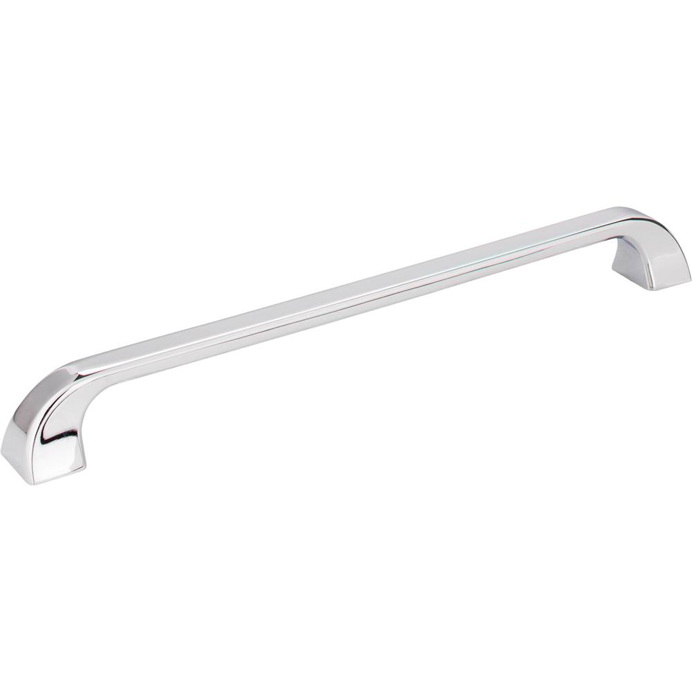 Jeffrey Alexander 224 mm Center-to-Center Polished Chrome Square Marlo Cabinet Pull