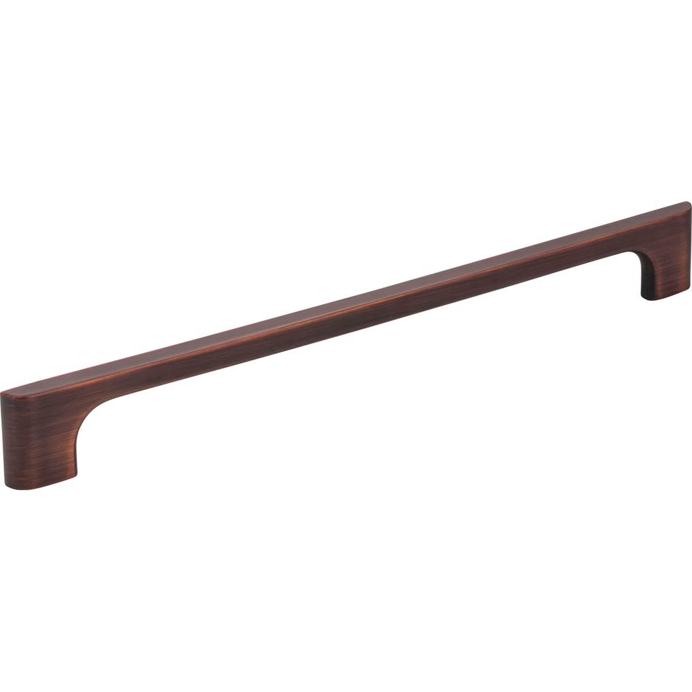 Jeffrey Alexander 224 mm Center-to-Center Brushed Oil Rubbed Bronze Asymmetrical Leyton Cabinet Pull