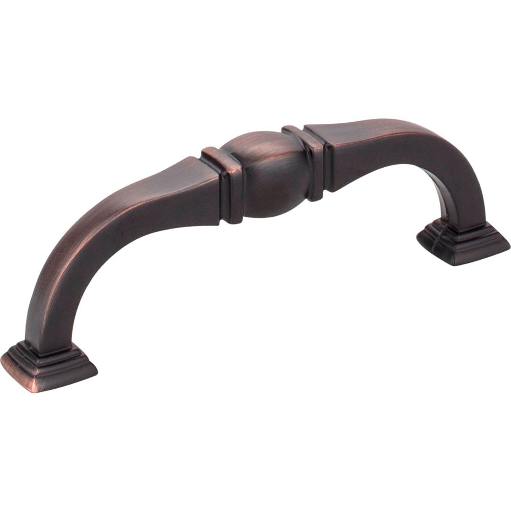 Jeffrey Alexander 96 mm Center-to-Center Brushed Oil Rubbed Bronze Katharine Cabinet Pull