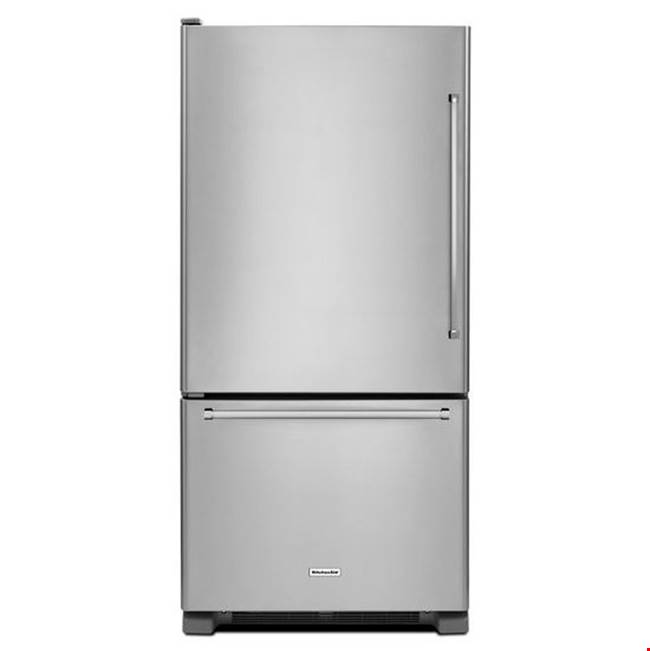 Kitchen Aid 19 cu.ft Standard-Depth Bottom-Freezer Refrigerator