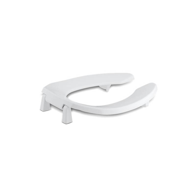 Kohler Lustra™ Elongated toilet seat with 1'' bumpers and anti-microbial agent