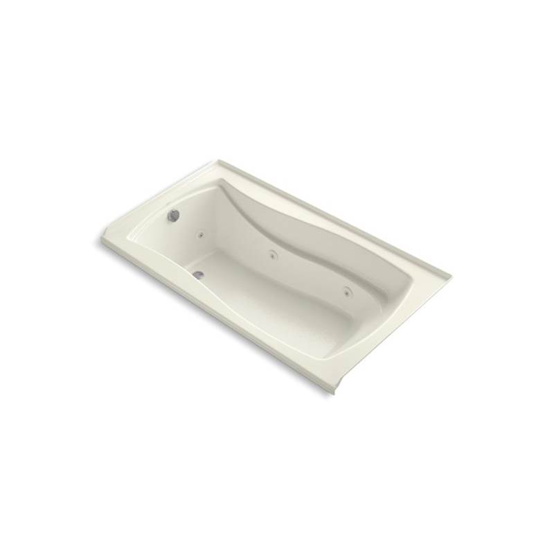 Kohler Mariposa® 66'' x 35-7/8'' alcove whirlpool with integral flange and left-hand drain