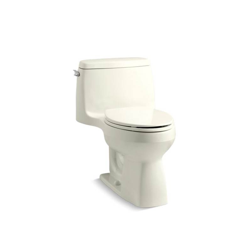 Kohler Santa Rosa™ Comfort Height® One-piece compact elongated 1.28 gpf chair height toilet with Quiet-Close™ seat