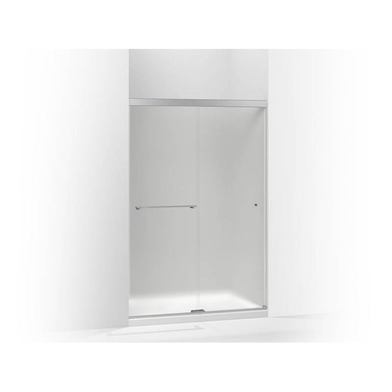 Kohler Revel® Sliding shower door, 70'' H x 44-5/8 - 47-5/8'' W, with 5/16'' thick Frosted glass