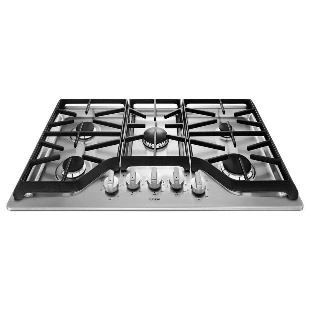 Maytag 36-inch Wide Gas Cooktop with DuraGuard? Protective Finish