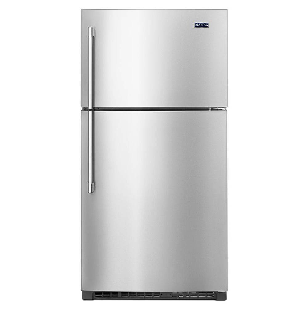 Maytag 33-Inch Wide Top Freezer Refrigerator with EvenAir? Cooling Tower- 21 Cu. Ft.
