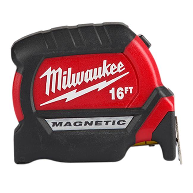 Milwaukee Tool 16Ft Compact Magnetic Tape Measure
