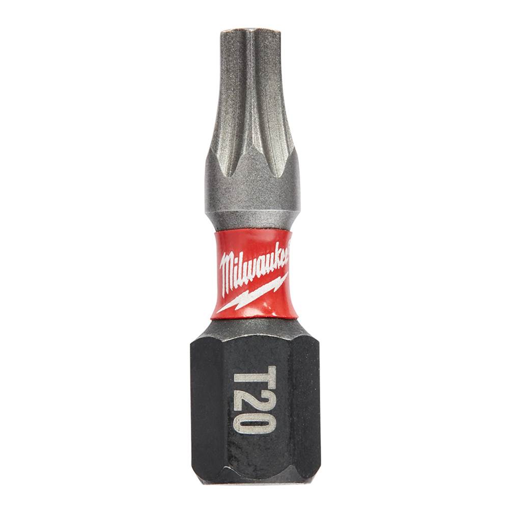 Milwaukee Tool Shockwave Insert Bit Torx T20 - Bulk (25)