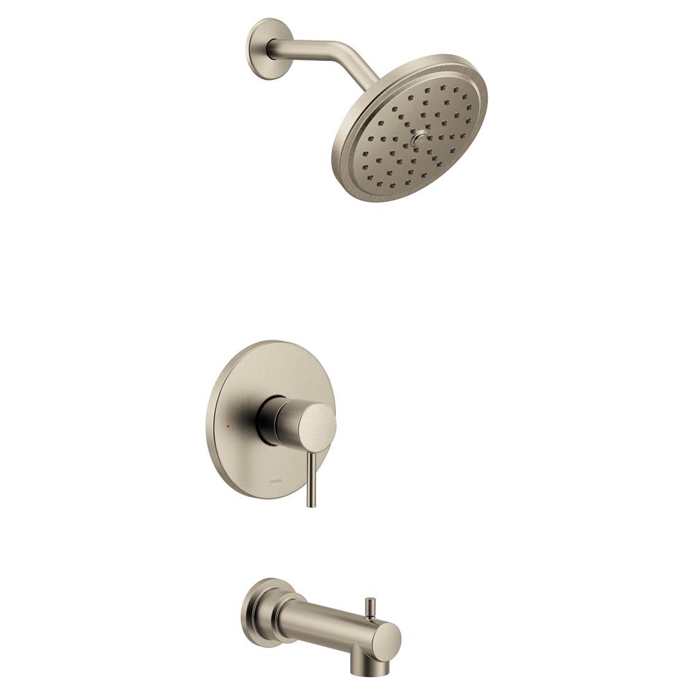 Moen Align M-CORE 3-Series 1-Handle Tub and Shower Trim Kit in Brushed Nickel (Valve Sold Separately)