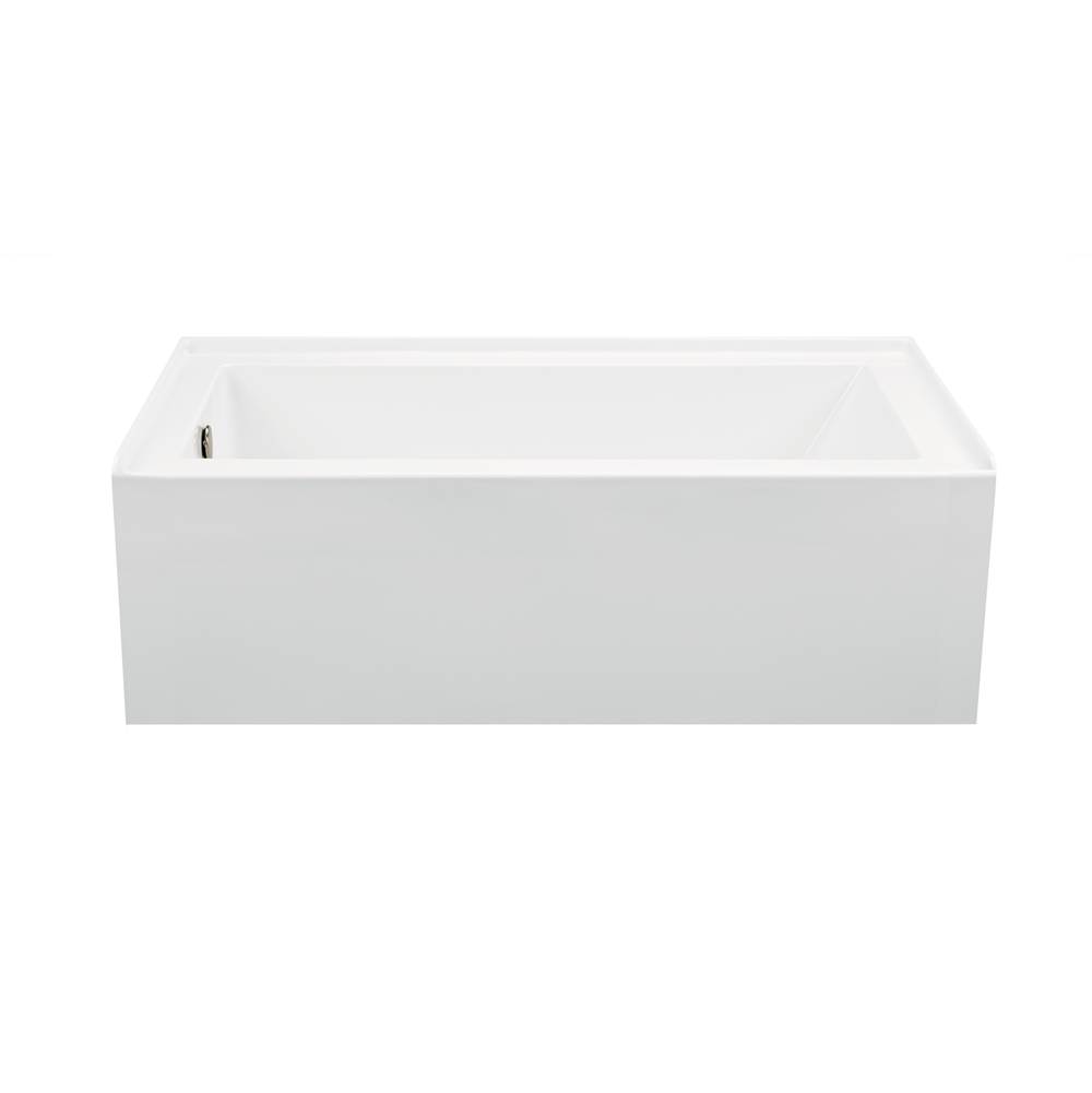 MTI Baths Cameron 1 Acrylic Cxl Integral Skirted Lh Drain Air Bath Elite/Ultra Whirlpool - Biscuit (60X32)