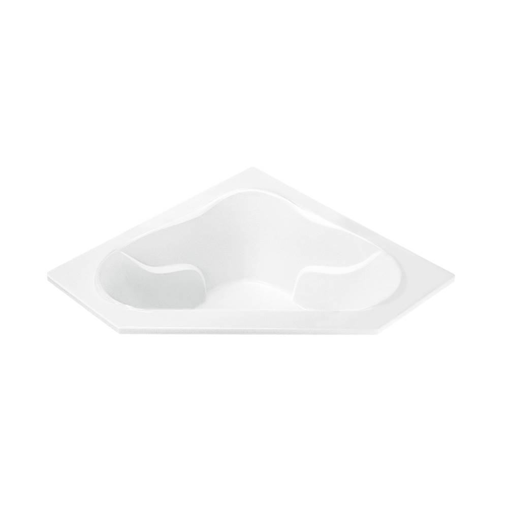 MTI Baths Cayman 2 Acrylic Cxl Drop In Corner Air Bath/Whirlpool- Biscuit (54X54)