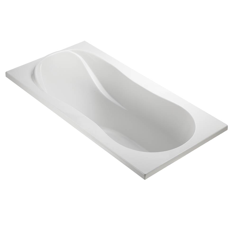 MTI Baths Reflection 1 Acrylic Cxl Drop In Air Bath/Ultra Whirlpool - Biscuit (65.75X35.75)