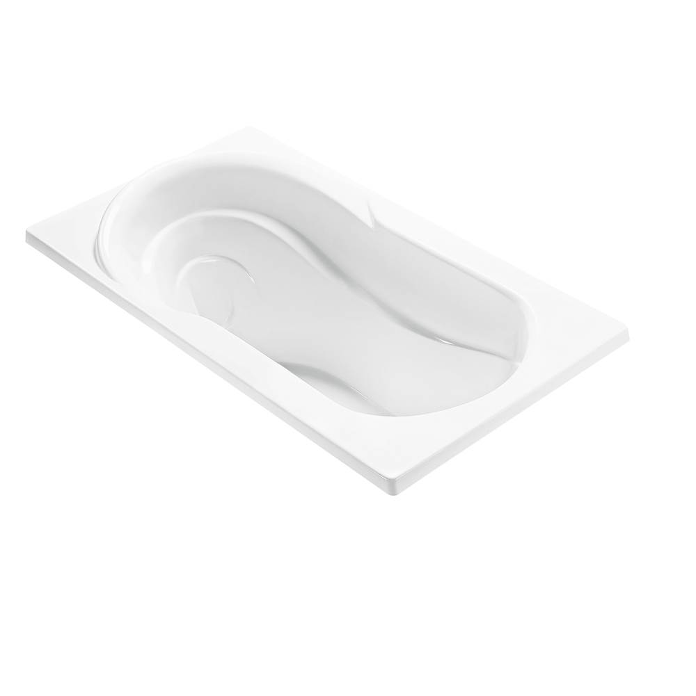 MTI Baths Reflection 4 Acrylic Cxl Drop In Air Bath Elite/Whirlpool - White (60X32)