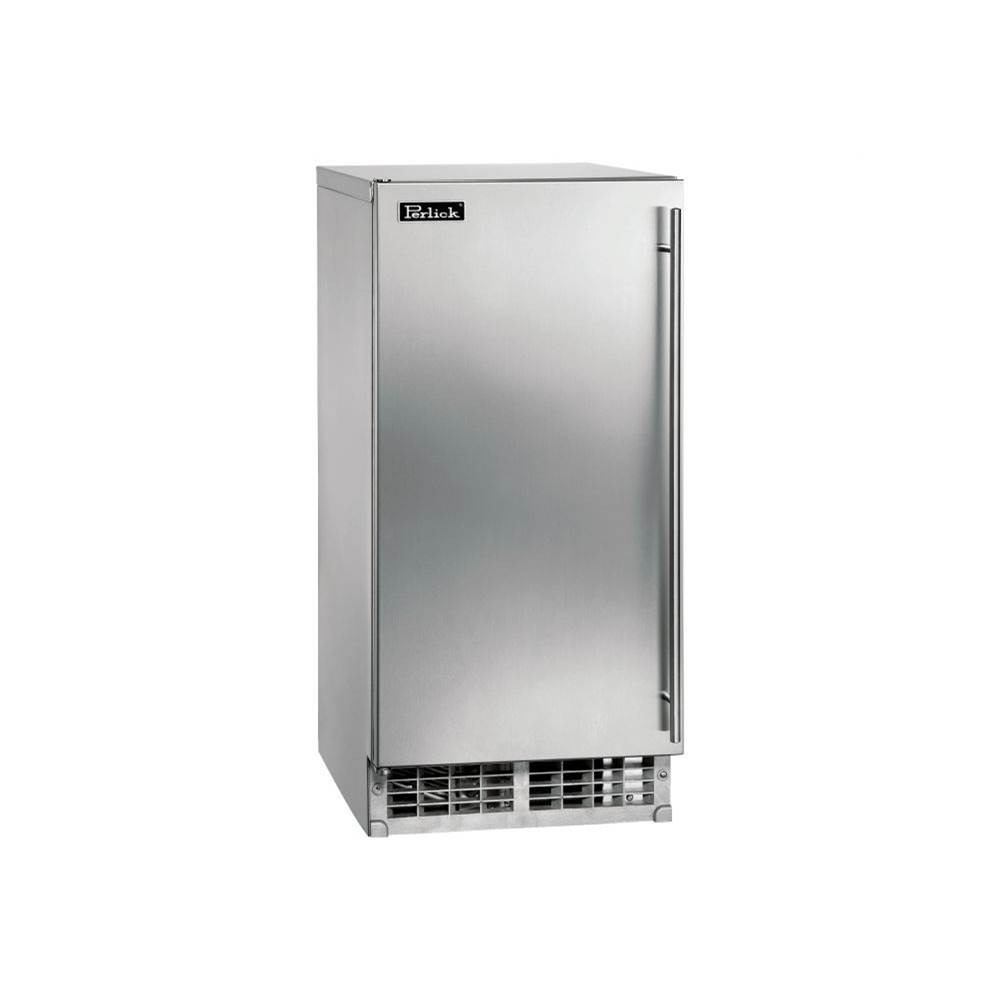 Perlick 15'' ADA-Compliant Clear Ice Maker with Stainless Steel Solid Door, Hinge Right