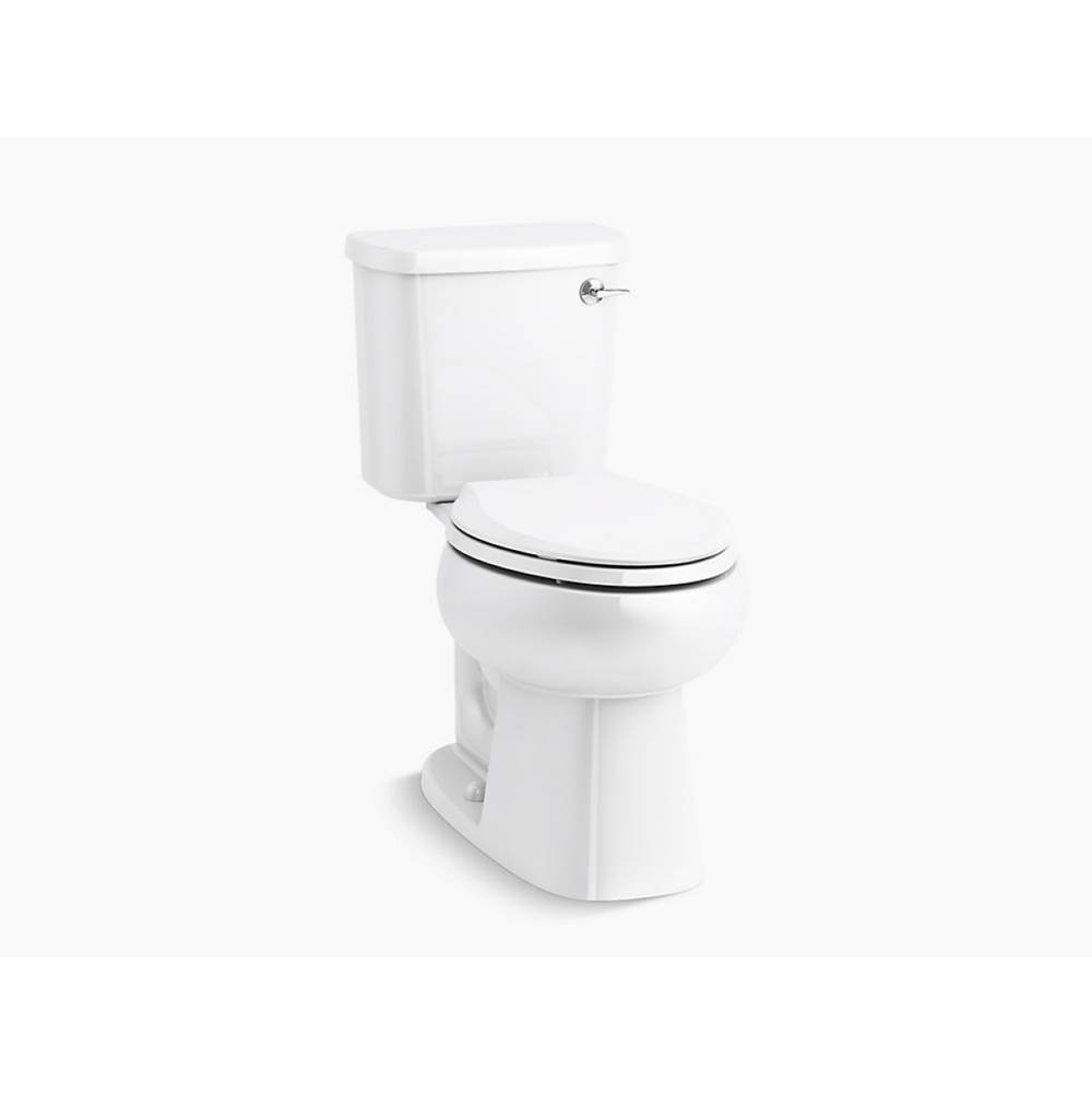 Sterling Plumbing Windham™ Comfort Height® Two-piece elongated 1.6 gpf chair height toilet with right-hand trip lever