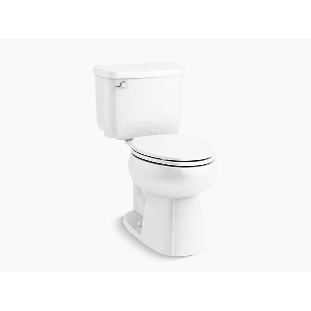 Sterling Plumbing Windham™ Comfort Height® Two-piece elongated 1.28 gpf chair height toilet with 14'' rough-in