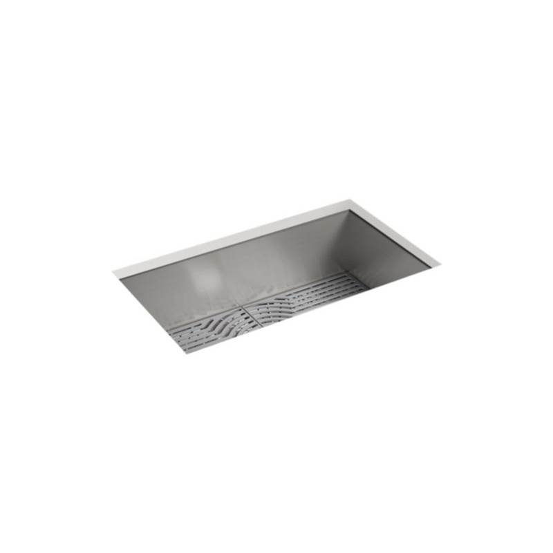 Sterling Plumbing Ludington® 32'' x 18-5/16'' x 9-9/16'' Undermount single-bowl kitchen sink with accessories