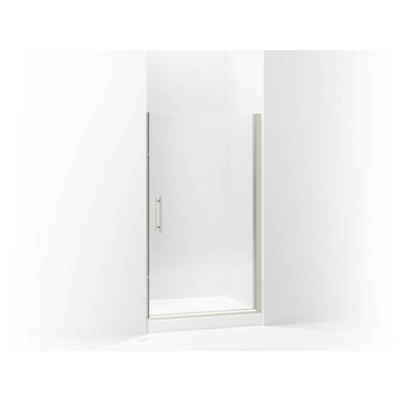 Sterling Plumbing Finesse™ Peak® Headerless frameless pivot shower door 42'' max opening x 67'' H